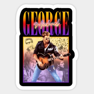 VINTAGE BOOTLEG GEORGE MICHAEL 90S Sticker